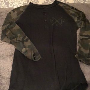 Flag nor fail 3/4 sleeve t shirt